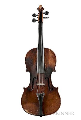 German Violin, Heinrich Th. Heberlein, Jr., Markneukirchen, 1899