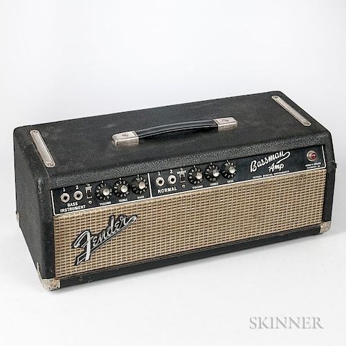 Fender Bassman Amplifier Head, 1965