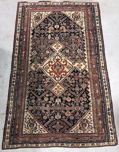 Caucasian Carpet with Geometric Patterns