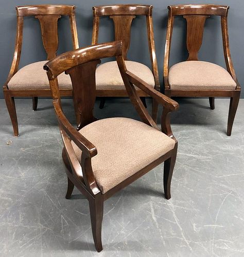 Set of Four Italian Gondola Chairs