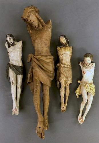 Grouping of Carved Figures of Jesus
