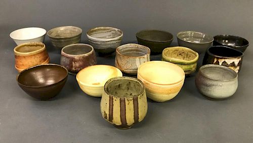 Grouping of Studio Pottery Bowls