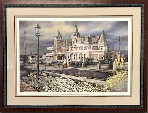 Framed and Matted Cape May Print