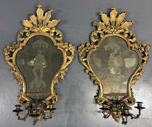 Pair of Italian Mirrors