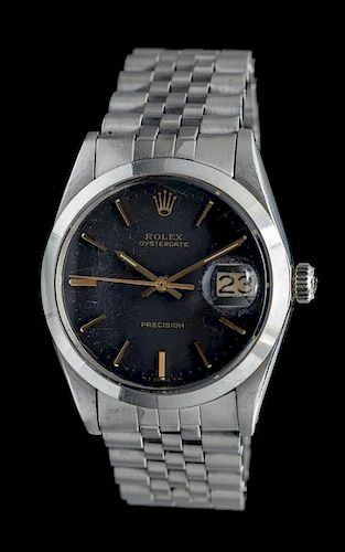 A Stainless Steel Ref. 6694 Oysterdate Wristwatch, Rolex,