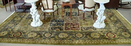 Bakhtiari style Oriental carpet, 12' x 14'8".