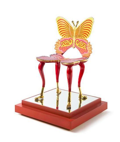 Pedro Friedeberg, (Mexican, b. 1936), Butterfly Chair, c. 1977