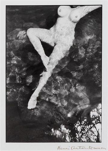 Henri Cartier-Bresson, (French, 1908-2004), Nude, Italy (Leonor Fini), 1933