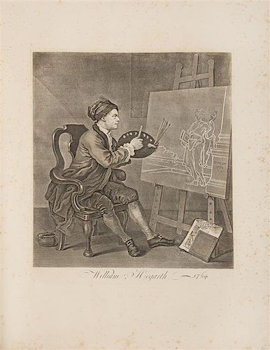 * HOGARTH, William (1697-1764). The Works of William Hogarth, from the Original Plates. London: for Baldwin and Craddock, [ca
