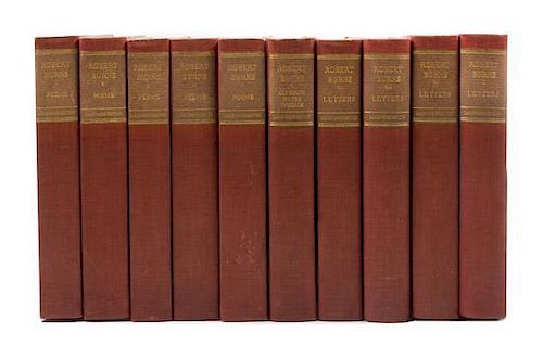 * BURNS, Robert (1759-1796). Works. Boston and New York: Houghton Mifflin and Company, 1927.