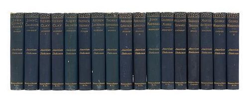 American Statesmen. Boston: 1885-1899. 14 volumes.