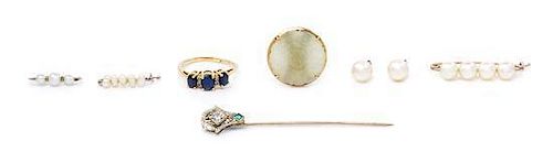 A Collection of Cultured Pearl Jewelry,