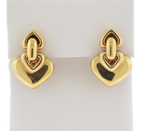 Bvlgari Bulgari 18k Gold Earrings