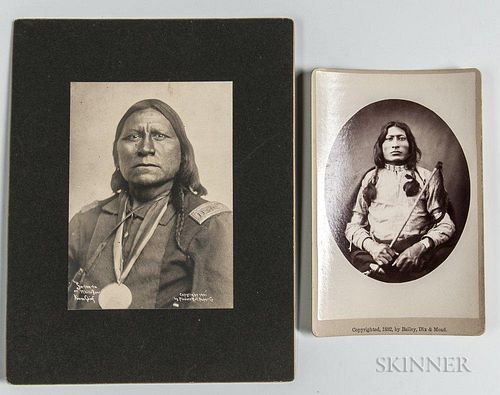 Two Photographs of American Indians