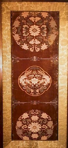 Cut Velvet Panel, China, 16/17th Century