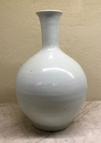 Blue/White Vase, Porcelain, Korea, 19th Century