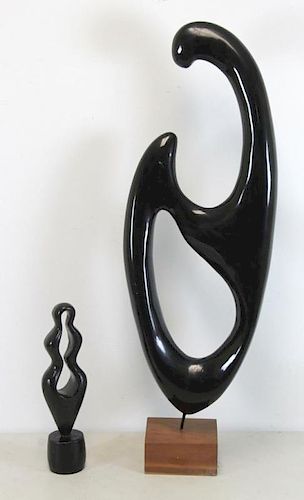 Two Abstract Figural Sculptures.