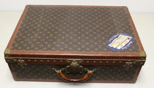 Vintage Louis Vuitton Hard Side Suitcase #990465.