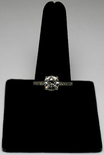 JEWELRY. GIA Certified 1.69ct Diamond Engagement