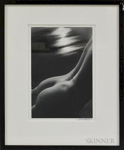 Lucien Clergue (French, 1934-2014)      Beach Nude