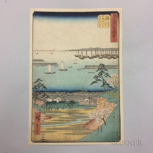 Utagawa Hiroshige (1797-1858), Shinagawa