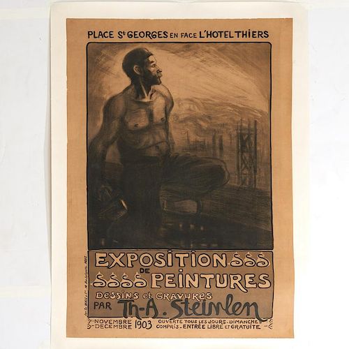 Theophile Steinlen, poster