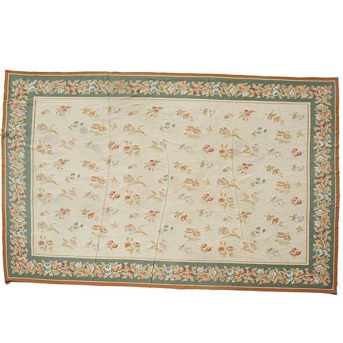 Mid-century tapestry carpet