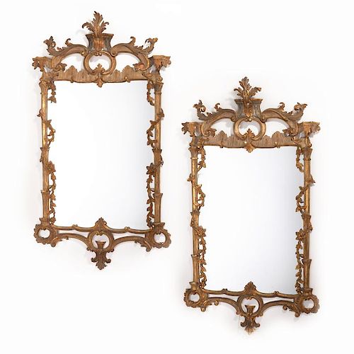 Exceptional pair George III mirrors
