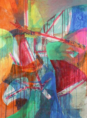 HAYTER, William Stanley. 1986 Untitled Abstract