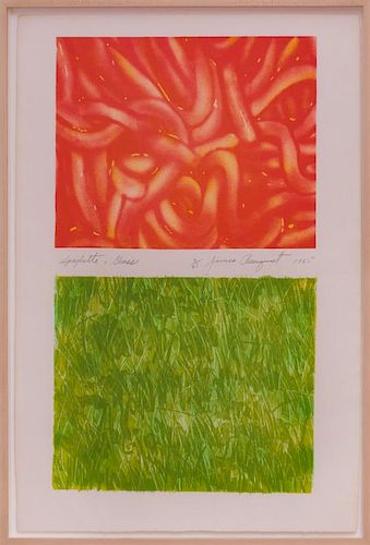 JAMES ROSENQUIST (1933-2017): SPAGHETTI & GRASS