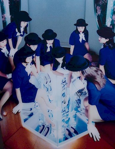 MIWA YANAGI (b. 1967): ELEVATOR GIRL HOUSE 3F