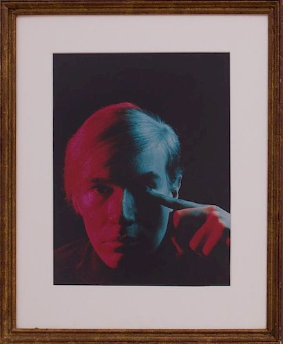 AFTER PHILIPPE HALSMAN (1906-1979): ANDY WARHOL; AND ANDY THREE TIMES