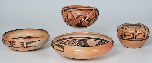 Hopi Pottery Bowls
