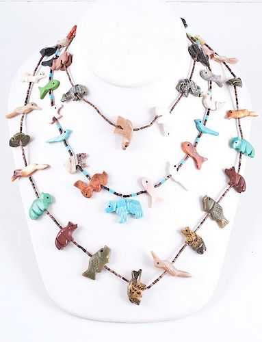 Fetish Necklaces, from Estate of Lorraine Abell (New Jersey, 1929-2015)