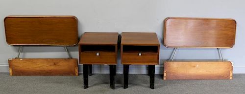 MIDCENTURY. Pair Of George Nelson End Tables By