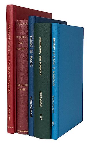 Five Volumes on Magic by Burlingame.