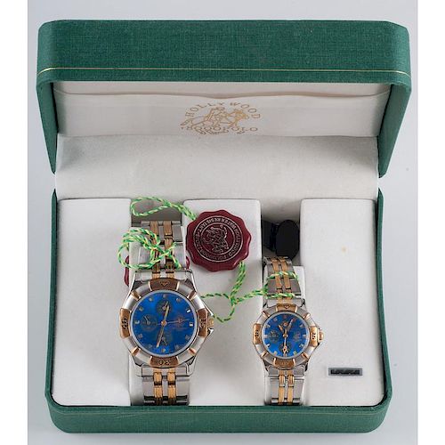 Two Hollywood 8000 Polo Watches