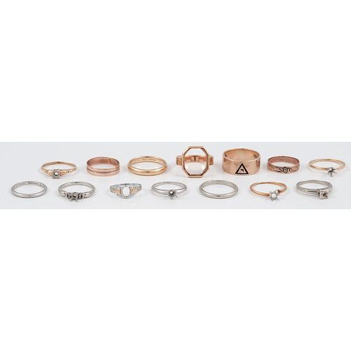 Tiffany & Co. Ring Mountings PLUS 20.79 Dwt.