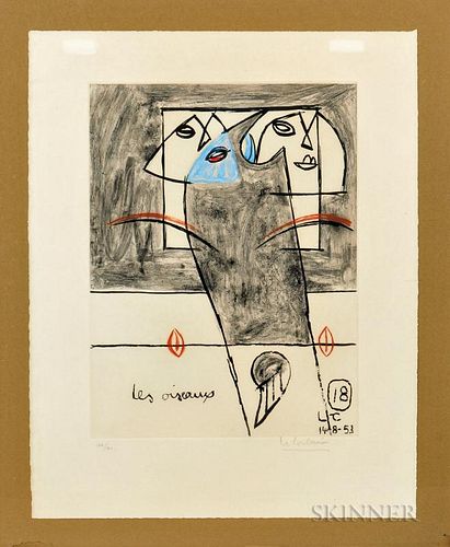 Le Corbusier (French/Swiss, 1887-1965)  Les Oiseaux
