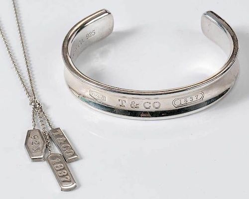 Tiffany & Co. Sterling Bracelet & Necklace