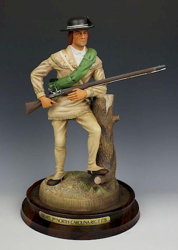 Royal Doulton Figurine Soldiers of the Revolution "North Carolina" LE