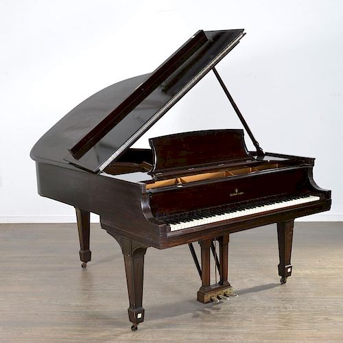 Steinway model L baby grand piano