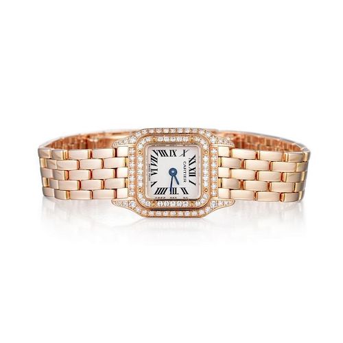 Cartier Mini Panthere Diamond Asia Limited Edition Ladies Watch