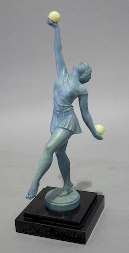 L. Baleste Art Deco Figurine