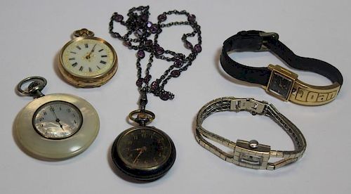 JEWELRY. Assorted Grouping of Watches.