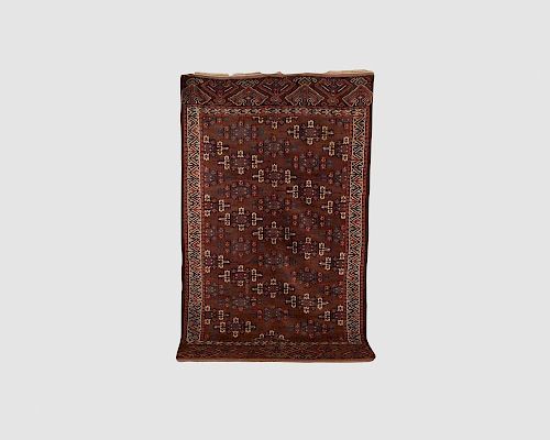 Yomud Kepsie-Gul Main Carpet, Turkestan, second half 19th centuy