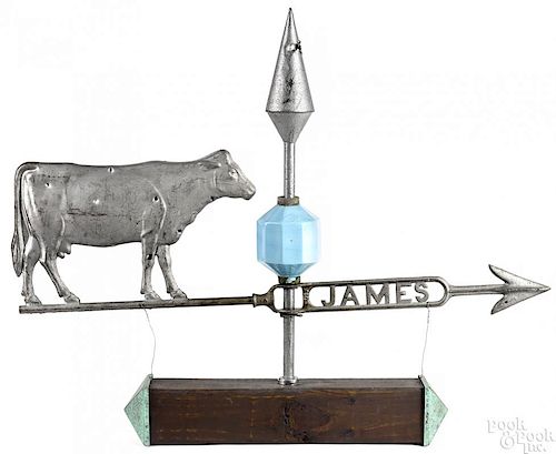 James cow weathervane