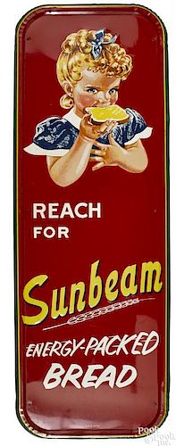 Sunbeam Bread advertising sign