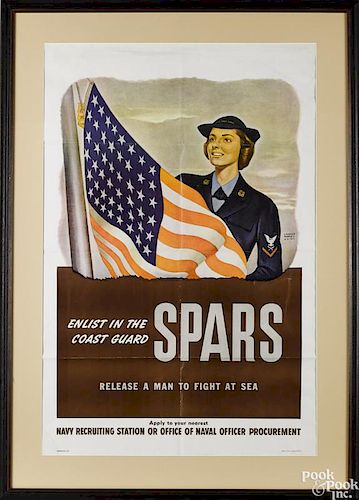 WWII Coast Guard Spars poster