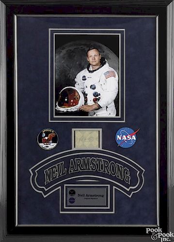 Neil Armstrong signature